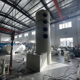 PPH水噴淋廢氣凈化塔2萬風(fēng)量