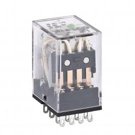 藝杰電器小型中間繼電器四開四閉AC220VHH54P