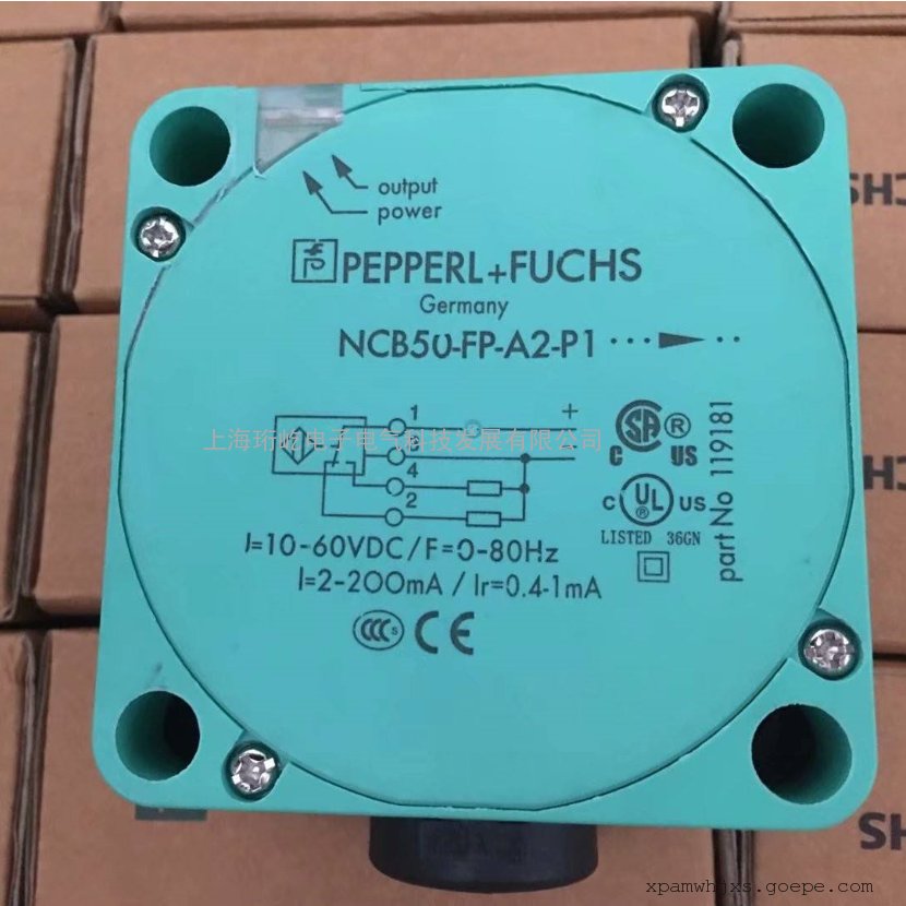 P+F倍加福传感器NCB4-12GM40-Z5-V1