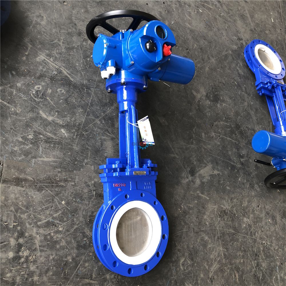 BERREPZ943 DN200智能一体化开关电动刀闸阀PZ943 DN200PZ943  DN200