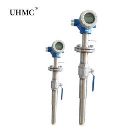 有恒測控LDC絲扣球閥插入式電磁流量計UHLDC型