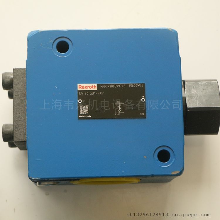 力士乐液控单向阀SV30GB1-4X/