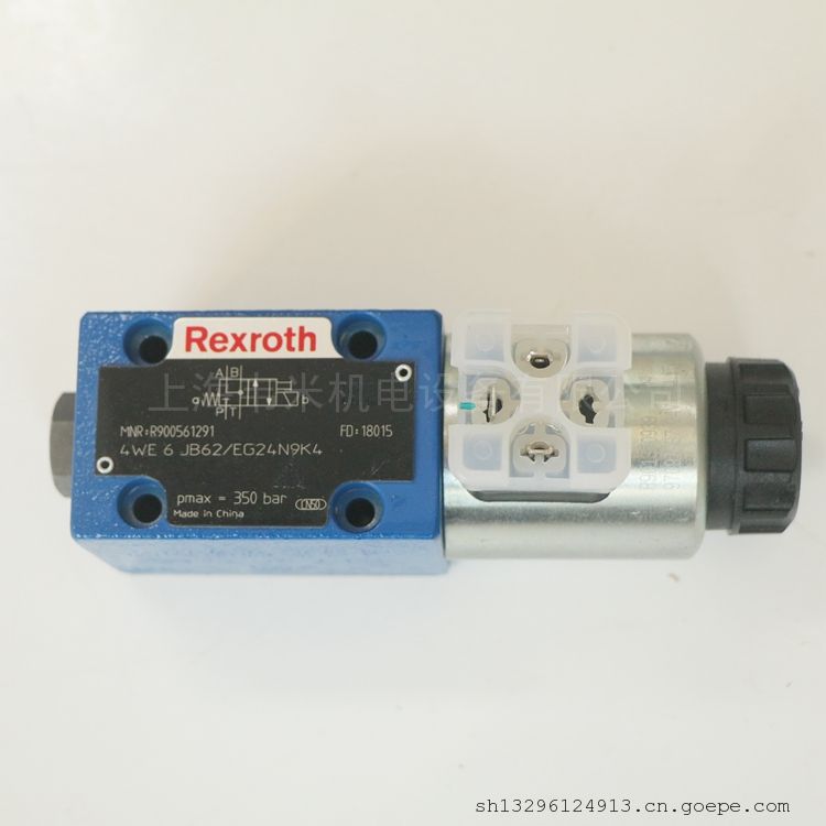 REXROTH电磁阀4WE6JB62/EG24N9K4