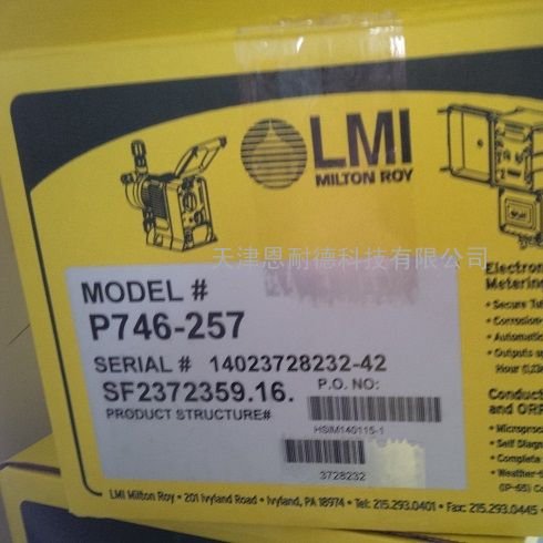 LMI米顿罗P036-398TI电磁隔膜计量泵