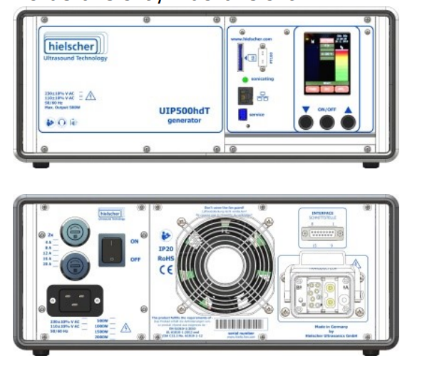 Hielscher UIP500hdT工业超声波均质机用于实验室、台式和工业