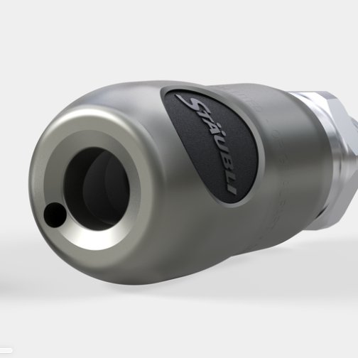 staubli压缩空气联轴器专门设计用于气动回路RSI06