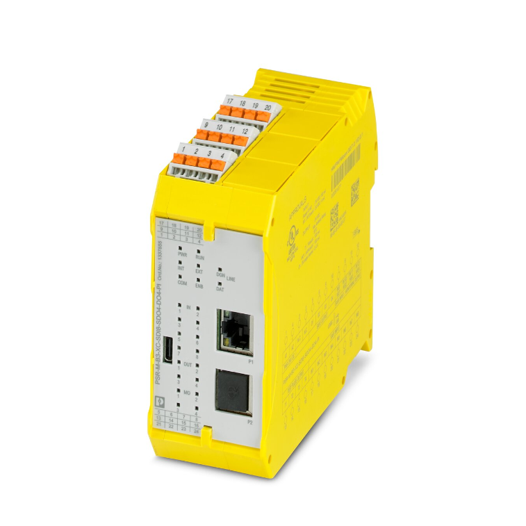 菲尼克斯可组态安全模块PSR-M-EF7-XC-SAI4-PI