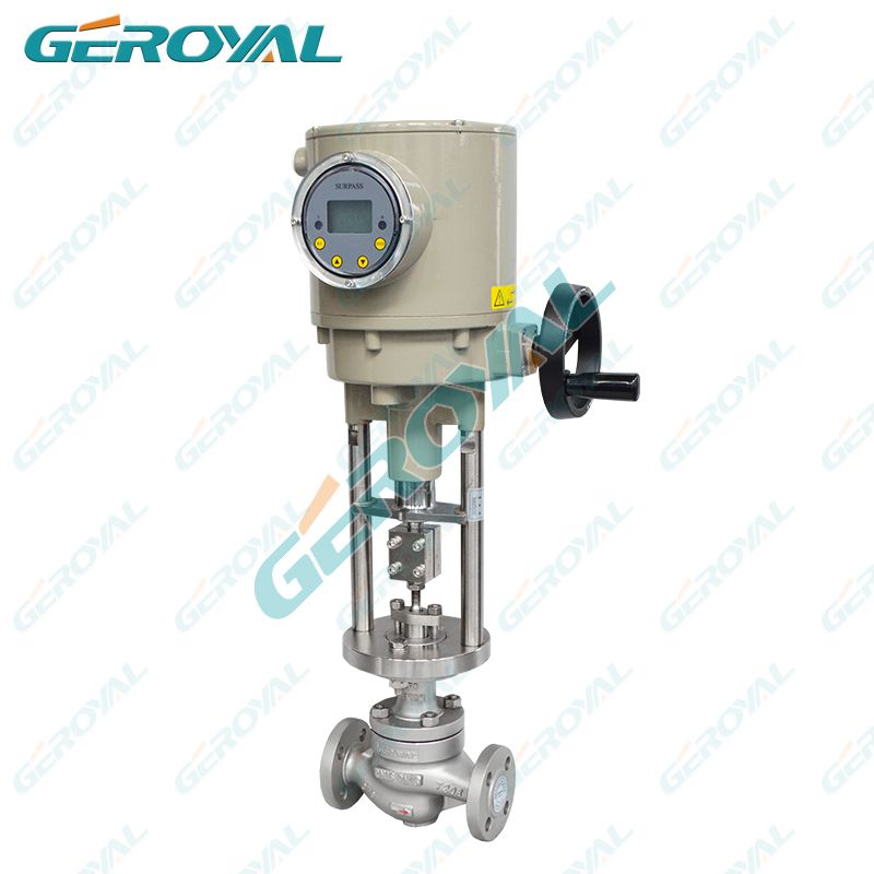 GEROYAL精欧电动单座调节阀 碳钢不锈钢 阀门810D