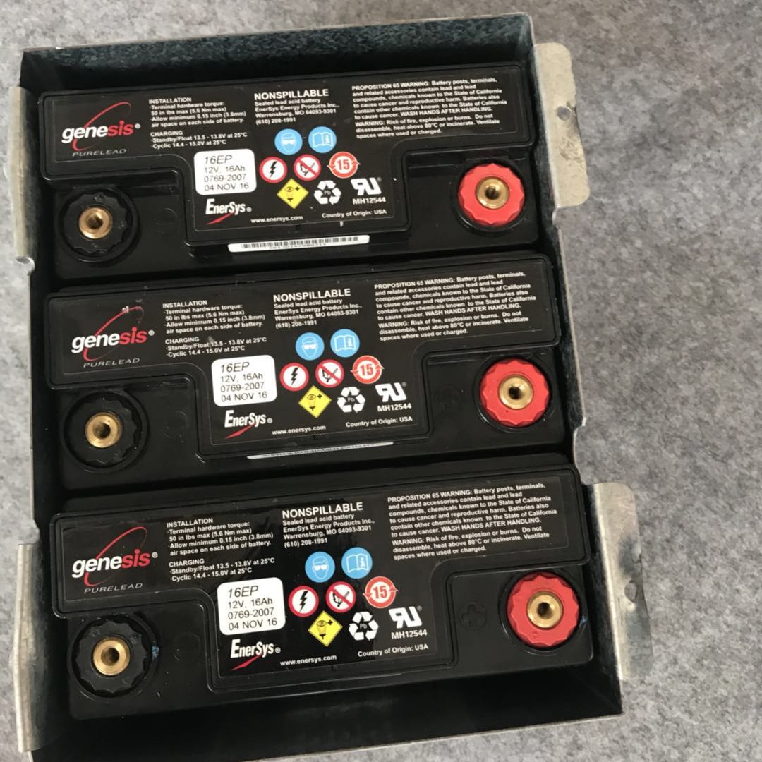 销售艾诺斯蓄电池G16EP/12V16AH 免维护铅酸蓄电池