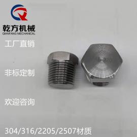 乾方機(jī)械工廠定制各種 四角 六角堵頭 三通接頭DN