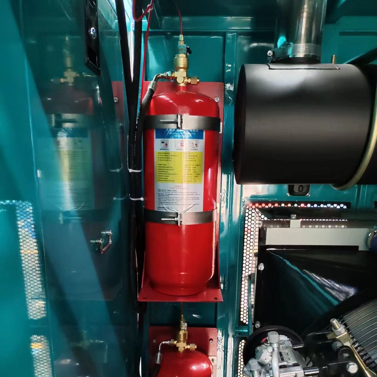 翌灿矿山港口等领域特种车辆火灾防护—水基自动灭火系统/装置YC-IFP