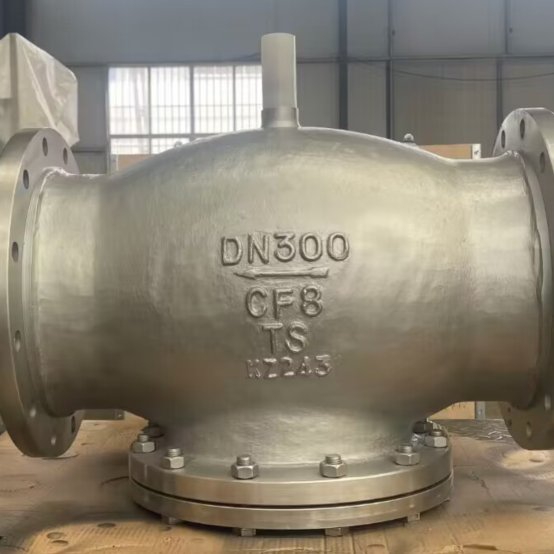 DN300国产304不锈钢电动调节阀 换热器温控阀
