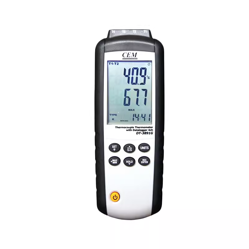 华盛昌CEM DT-3891G四通道热电偶温度计