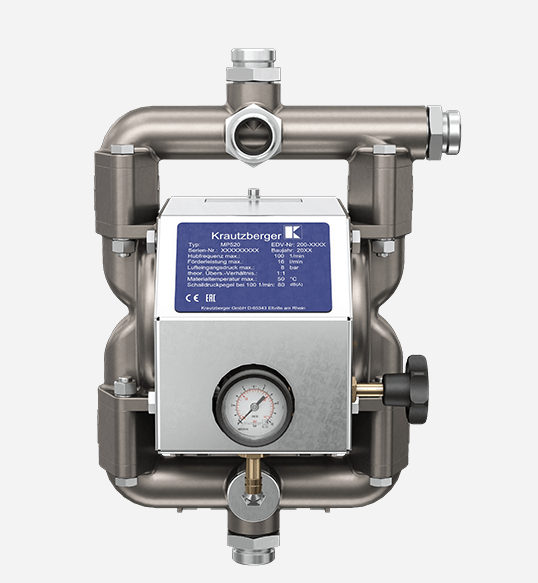 krautzberger双隔膜泵用于涂装和涂料MP 520