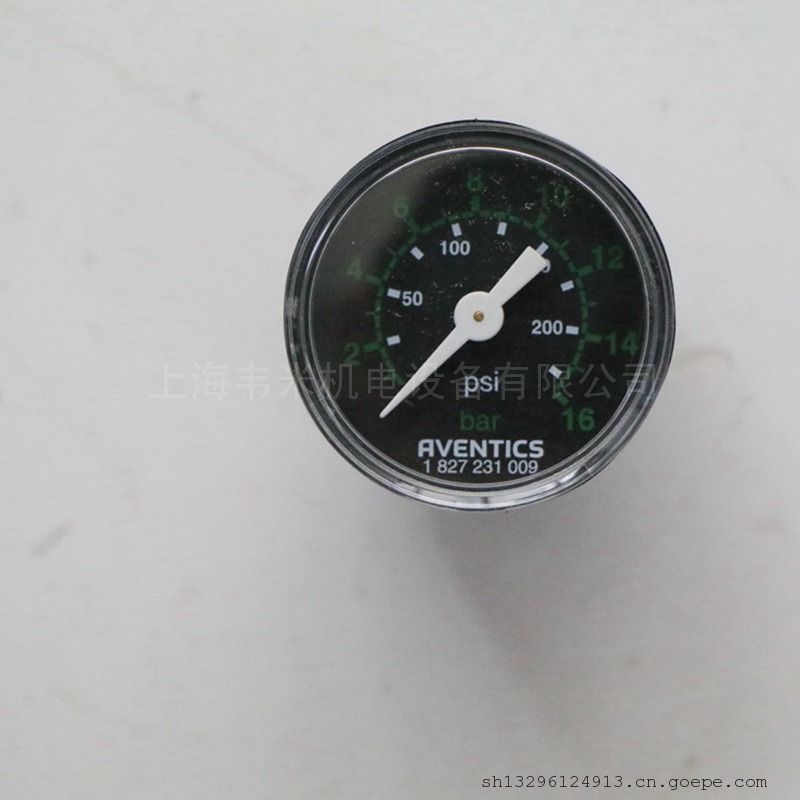 AVENTICS波登管式压力表1827231009