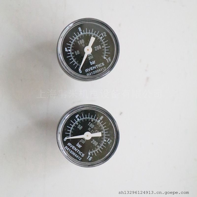 安沃驰波登管式压力表R412004412
