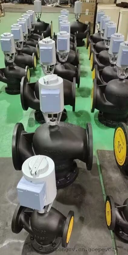 西门子SKC62 SKC60电动调节阀 比例积分两通阀VVG VVQTVVG VVQTVVG  VVQT