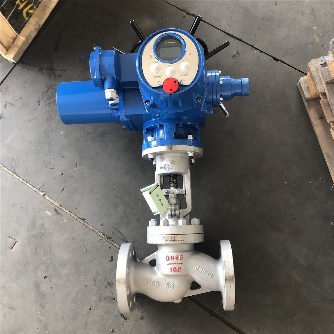 BERREJ941H-25C DN125锅炉给排水电动法兰碳钢截止阀