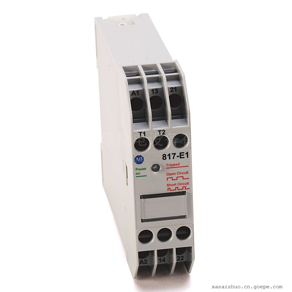 Allen-Bradley电阻监视继电器817-E2/817-E1