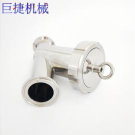 DN38不銹鋼快裝Y型過濾304 316L衛(wèi)生級R型過濾器