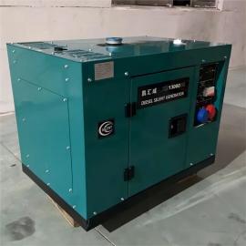凱匯成7kw三相風(fēng)冷可移動柴油靜音發(fā)電機(jī)組KH10000CJ