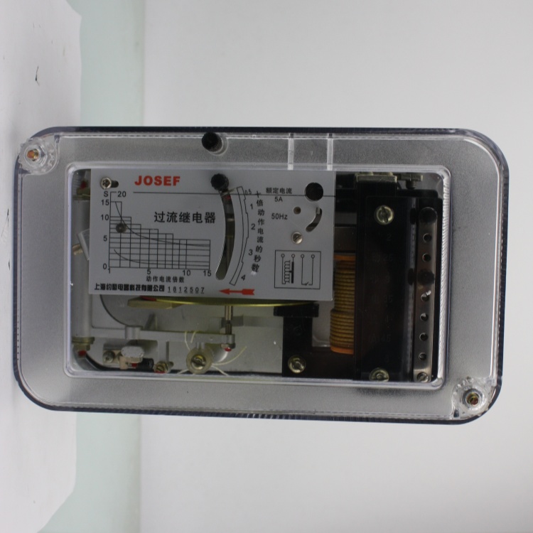 JOSEF约瑟 JSL-15 过流继电器 2~9.9A 板前接线 安装灵活
