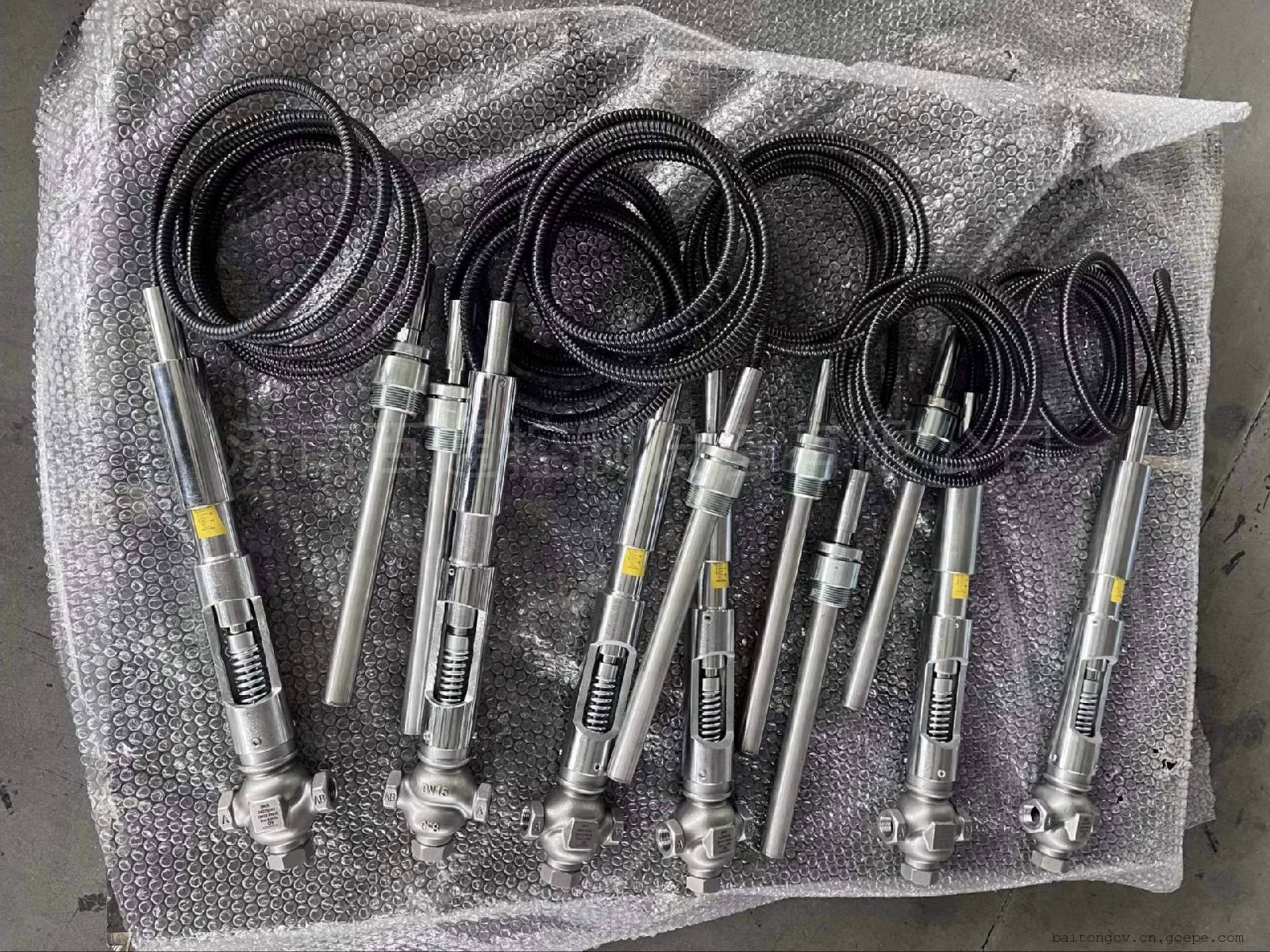自力式温控阀 304不锈钢 自力式温度调节阀 螺纹连接YZW-15