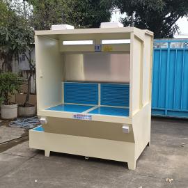 水帘幕打磨抛光除尘设备 家具木业五金机械切割水洗作业台净化率高