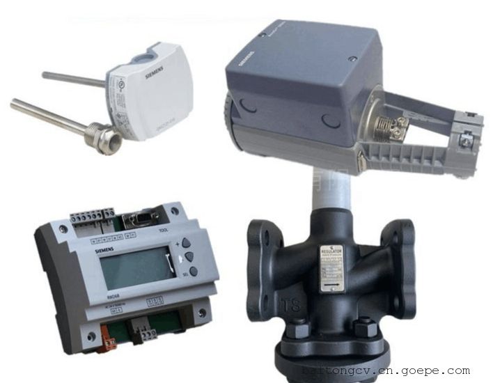 西门子VVQT43.25+SKD62执行器+RWD60控制器+ QAE21传感器