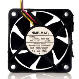 NMB原裝 6025 24V 0.12A 6CM安靜三線變頻器風(fēng)扇2410RL-05W-B69