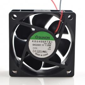 建準原裝SUNON 6025 6cm 24V 2.6W 變頻器服務器風扇KD2406PTB1