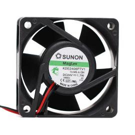 建準SUNON .MS.A.GN 24V 1.9W 6025 6CM 變頻器風扇KDE2406PTV1