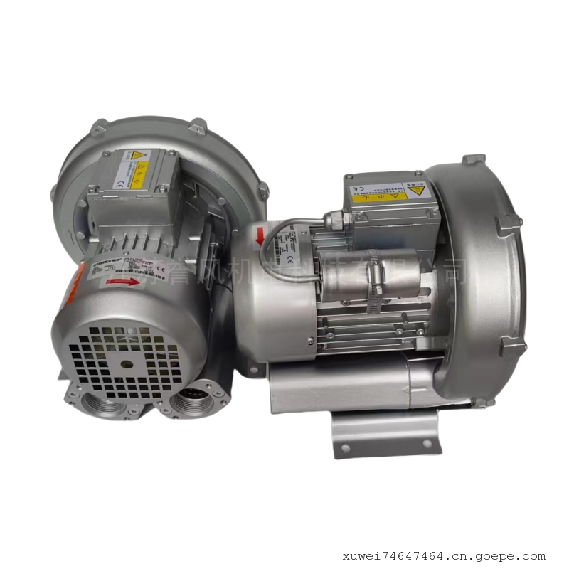 誉风2RB 430-7H1/750W-380V输送液态化学物品旋涡风机流量180m3/h真空70mbar