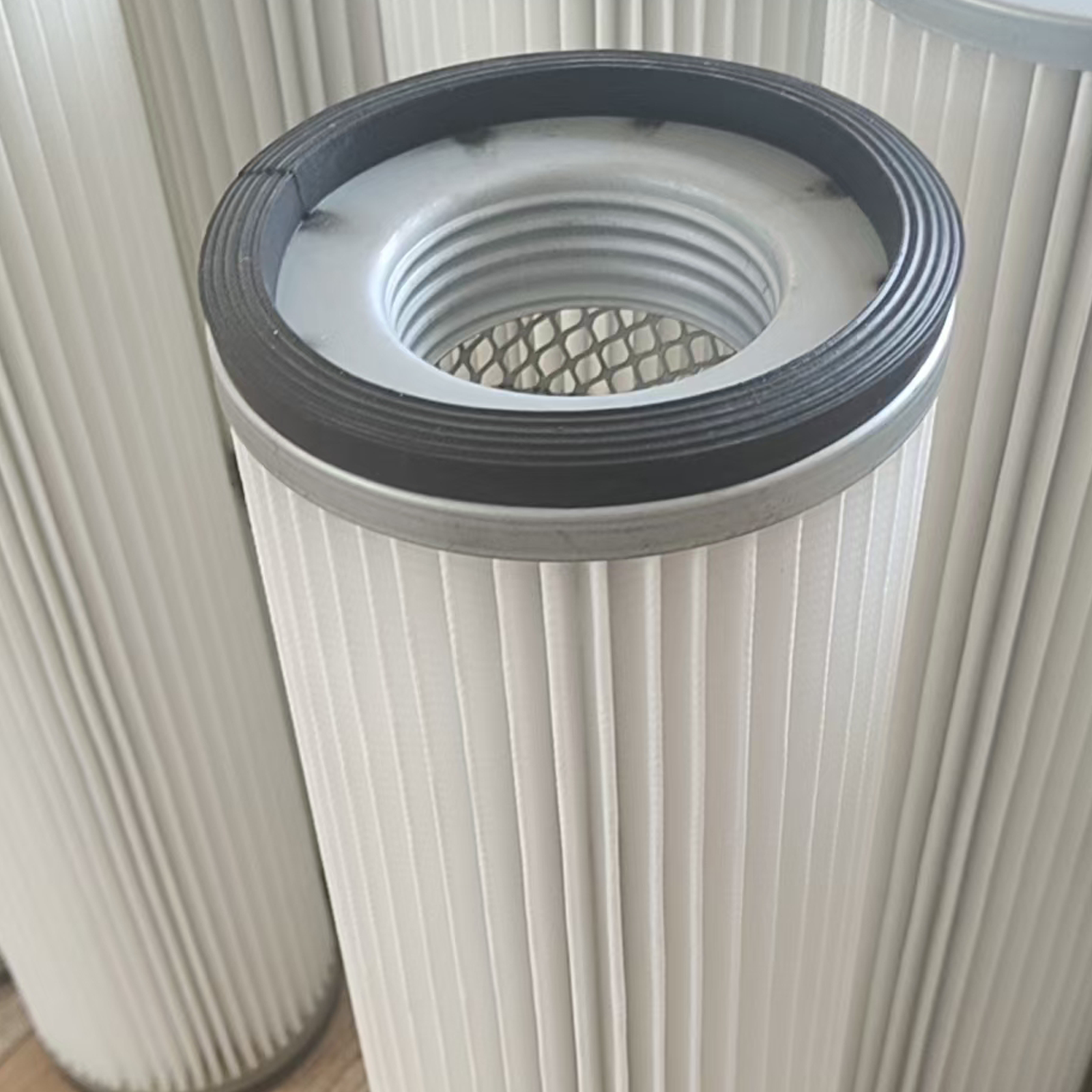 金瑞克聚氨酯浇筑端盖除尘除尘滤筒上料机过滤器滤芯