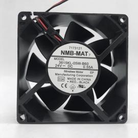 NMB原裝美培亞 92*92*38mm 24V 變頻器風(fēng)扇3615KL-05W-B60
