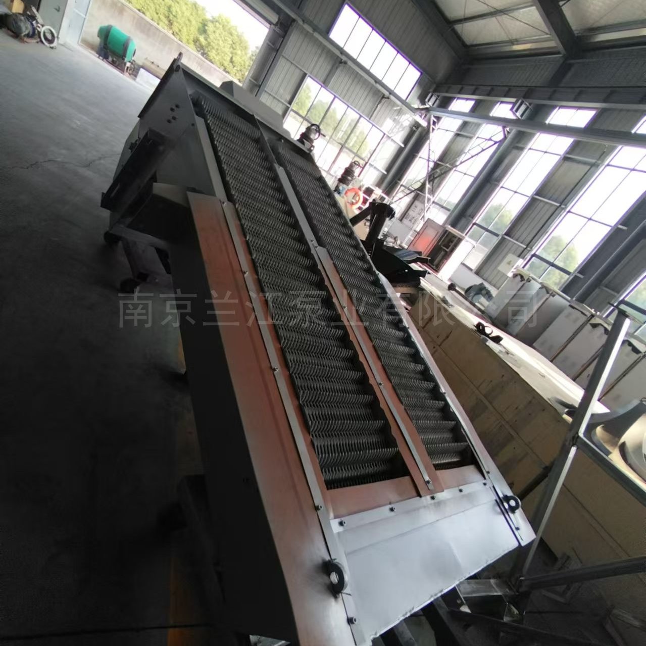 兰江泵业细格栅回转式格栅除污机GSHZ-500