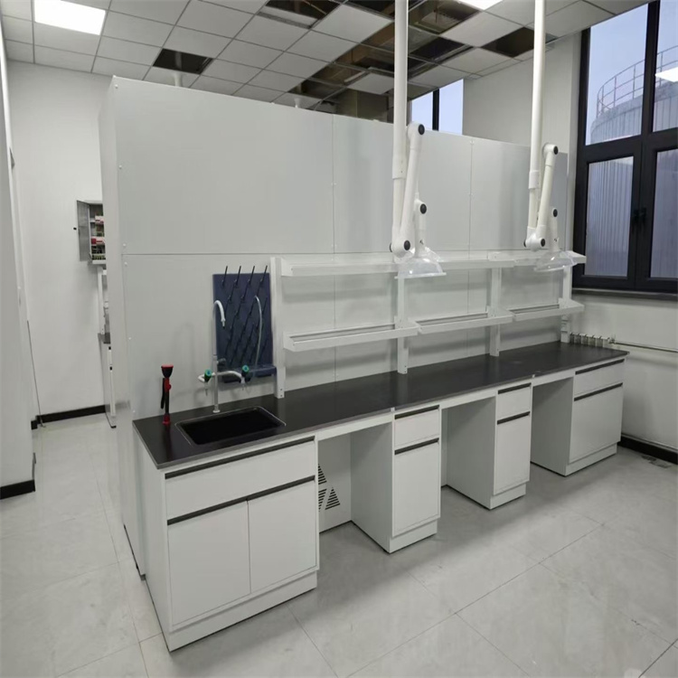禄米 学校物理化学实验室操作台耐酸碱 台面全钢实验台LLM-SYT1846