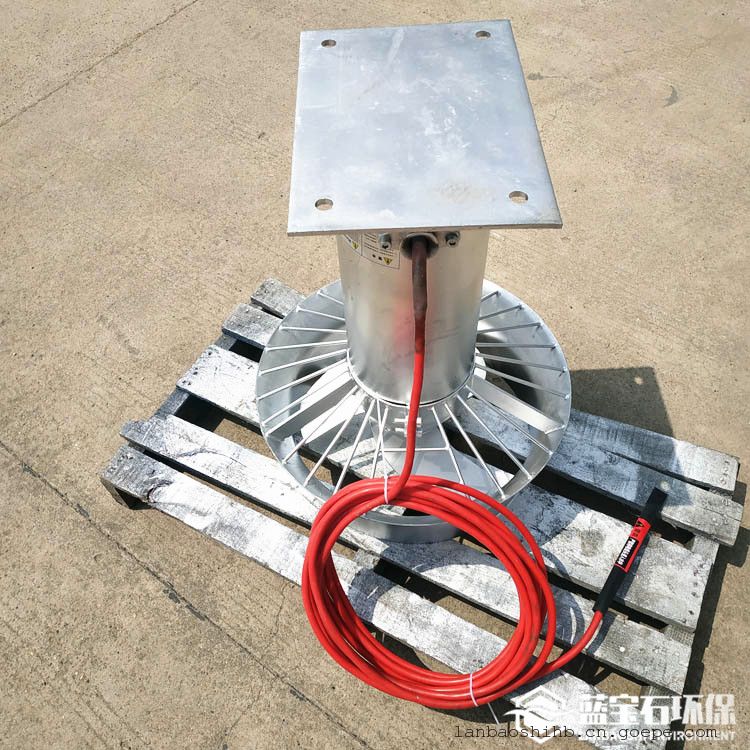 立式潜水搅拌器 高速水翻滚电动推流搅拌泵 QJB不排水蓝宝石环保
