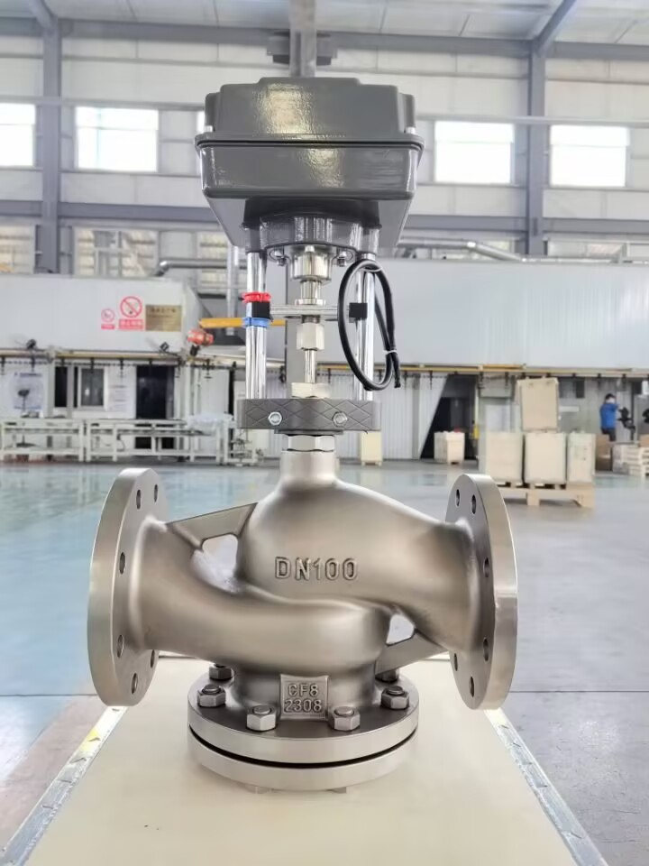 智能防水型电动不锈钢304调节阀 IP68 两通、三通阀 SEA514 SEA314