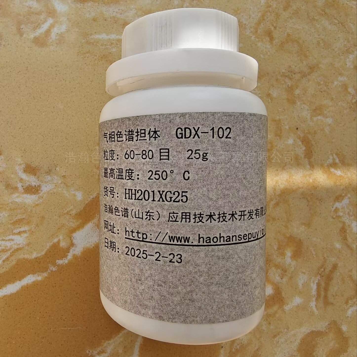 浩瀚GDX-102色谱填料担体应用在岛津GC2014上60-80目