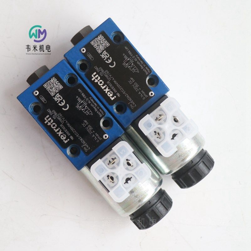 REXROTH电磁阀原装进口4WE6D62/EG220N9K4/V/60