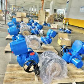 MA煤安礦用一體式隔爆型電動法蘭蝶閥 可遠控WSD943H-10C-DN350凱司特