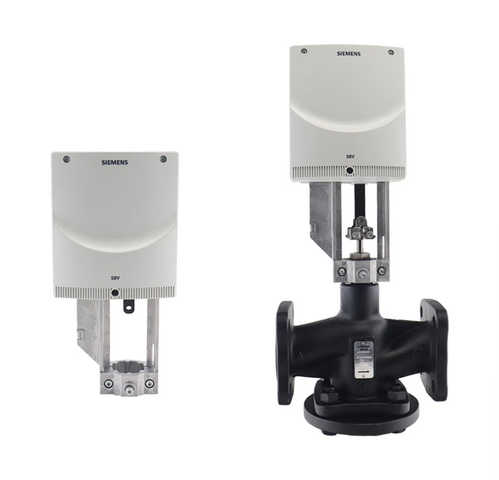 西门子混装电动阀 电动二通水阀VVQT42.50+SBV61