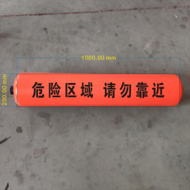 浩麒電站攔污浮筒攔截水庫(kù)進(jìn)水口雜物