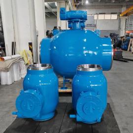 黔進(jìn)全通徑固定球渦輪全焊接球閥Q367F-25C DN600